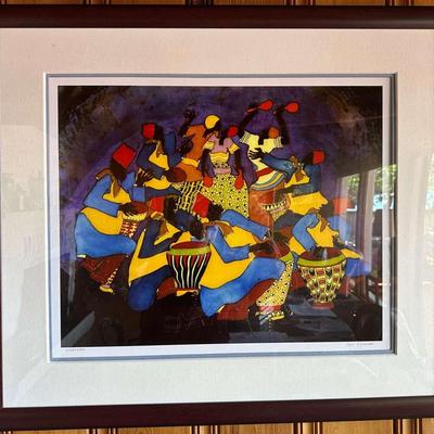 Paul Nzalamba: Print “Celebration”