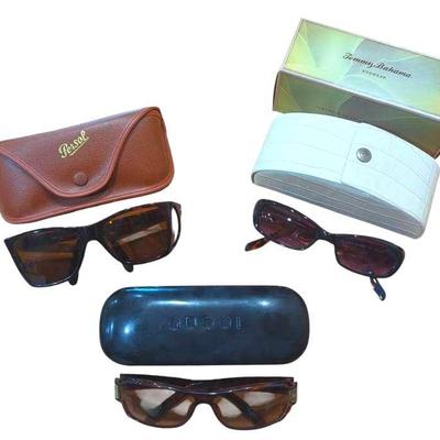 Persol, Gucci, and Tommy Bahama Sunglasses 