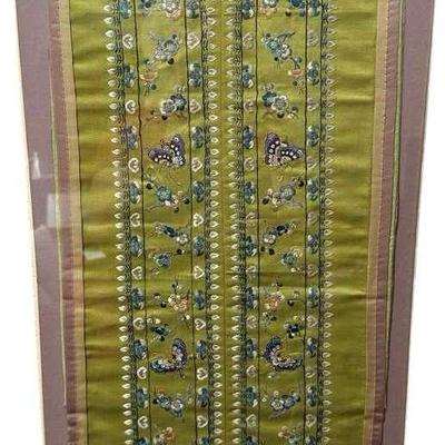 Chinese Silk Embroidery, c.1920s