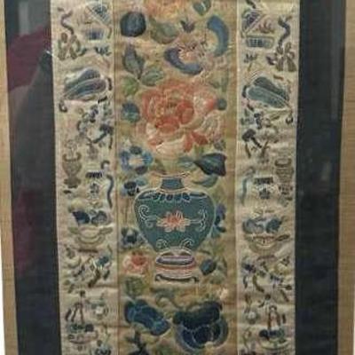 Chinese Silk Embroidery, c. 1910