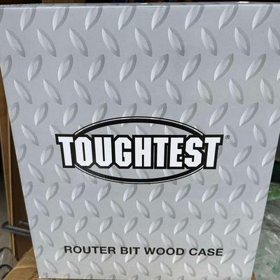 Toughest Router Bit, Wood Case & 3 Large Clamps