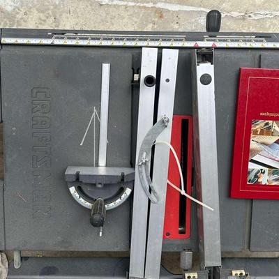 Craftsman 10” Table Saw