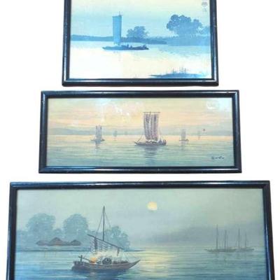 Asian Seas Watercolor 