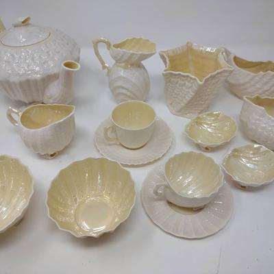 Balleek "Neptune" Tea Service 