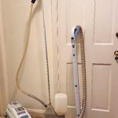 Clothes Steamer & Electrolux "Lux" Portable Vacuum Cleaner W/Handheld Attachments