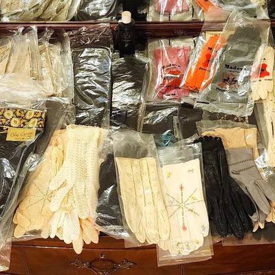 Ladies Vintage Glove Collection