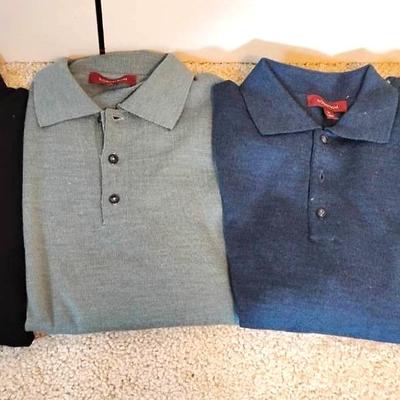 Men's 100% Merino Wool Polos 