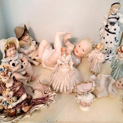 Miscellaneous Bisque & Porcelain Figures 