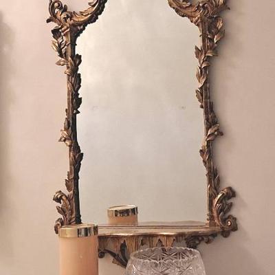 Decorative Wall Mirror And Tabletop Decor