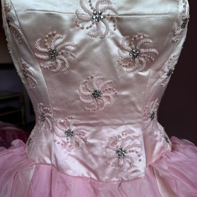 Anna Maria Of Milan Ombre Satin And Tulle Gown 