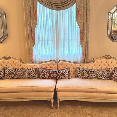 Vintage Sofa In 2 Parts 