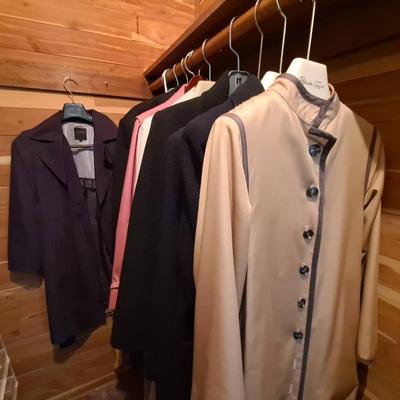Women's Coat Collection:  Cashmere, Faux Fur, Wool, Trench, And More