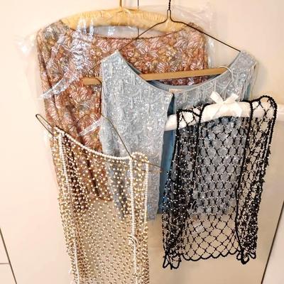 Ladies' Petite Beaded Vests & Shirts 
