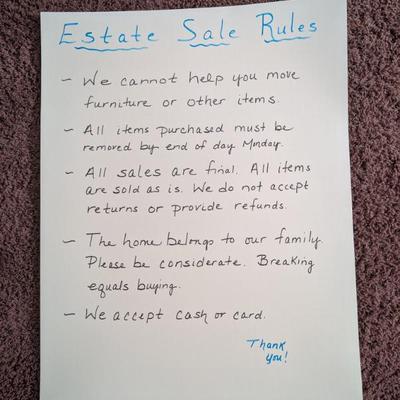 Estate sale photo