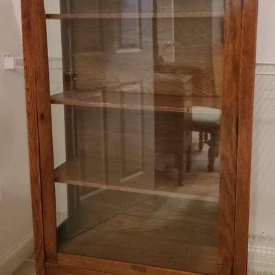 Wooden Glass Front Cabinet