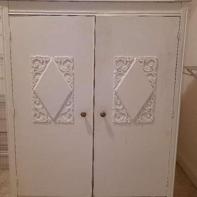 White Wooden Wardrobe