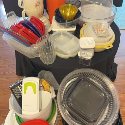 Plastic Serverware Featuring Tupperware