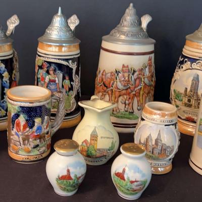 Decorative Beer Steins From Germany