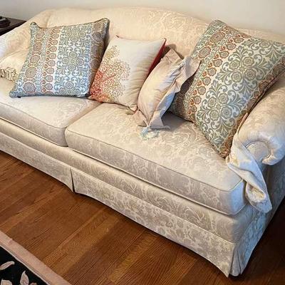 Vintage White Decorative Sofa