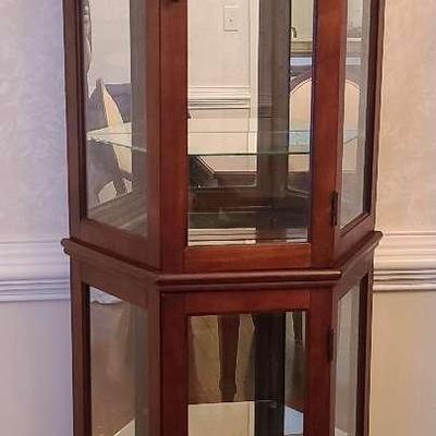 Lighted Curio Cabinet 