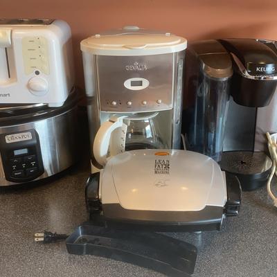 Kitchen Aid, Keurig, Gevalia, Cuisinart & George Forman