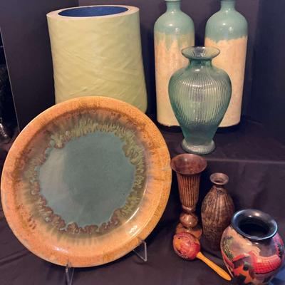 Home Decor In Turquoise & Earth Tones