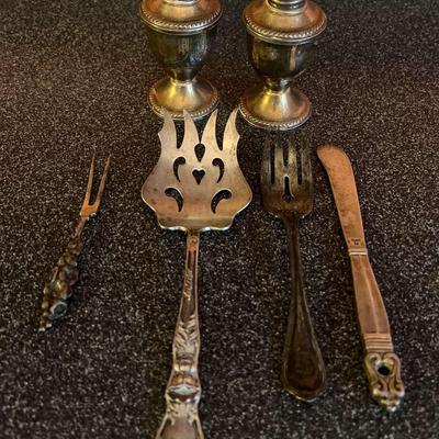Sterling Silver Utensils & Shakers
