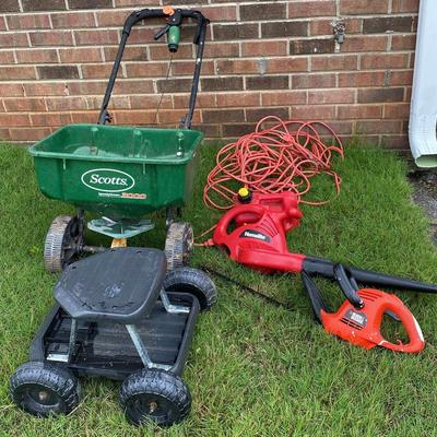 Yard Tools & Scott’s Seed Spreader