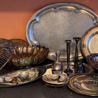 Elegant Serving Dishes Including Reed & Barton