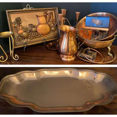 Copper Stands & Decor