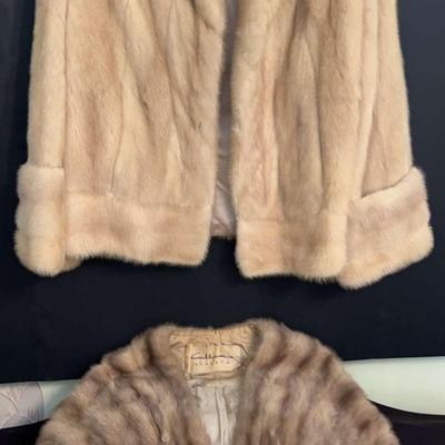 Fur Jacket And Wrap By Cullum’s Augusta