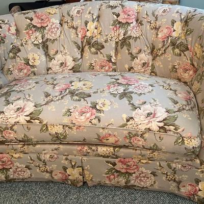 Ethan Allen Floral Love Seat