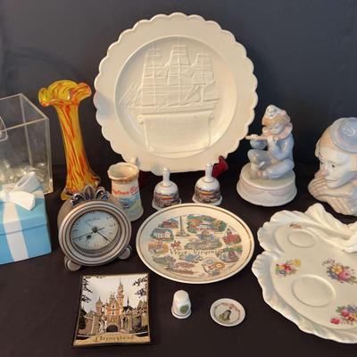 Clowns, Souvenirs Featuring Disney, & More