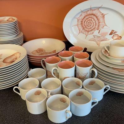 Dinnerware By Fitz & Floyd Called “Coquille”
