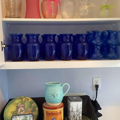 Cobalt Blue Vases & More
