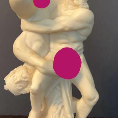 11” Statue: Greek Mythology Hercules And Diomedes (May Not Be Suitable for Certain Audiences)