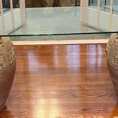 Decorative Vase Glass Table