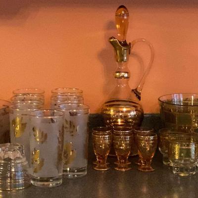 Libbey Gold Leaf Collection & More