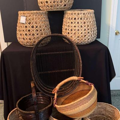 Huge Display Of Intricate Baskets