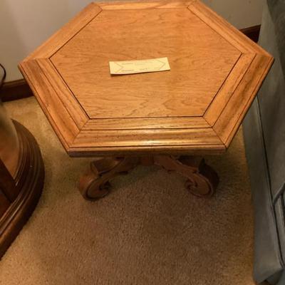 Mid century modern end table