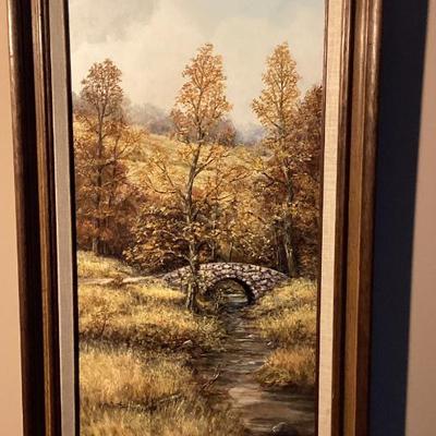 Sale Photo Thumbnail #75: Wall art autumn forest scene
