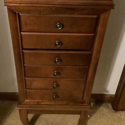 Sale Photo Thumbnail #132: Bedroom Jewelry Cabinet 6 Drawer