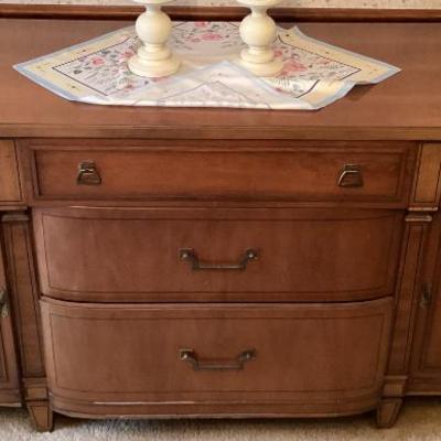 Mid century modern buffett server