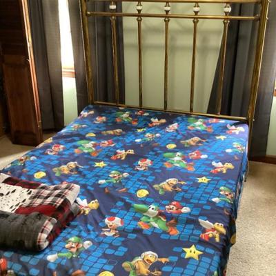 Sale Photo Thumbnail #130: Bedroom Gold Metal Bed
