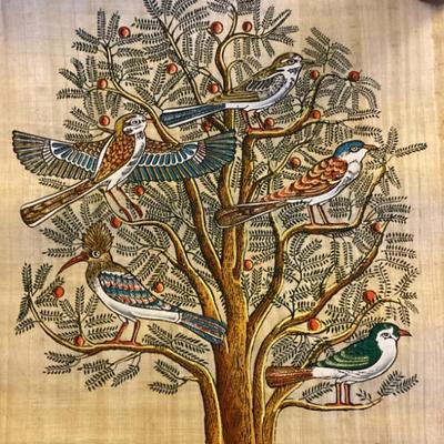 Egyptian papyrus art