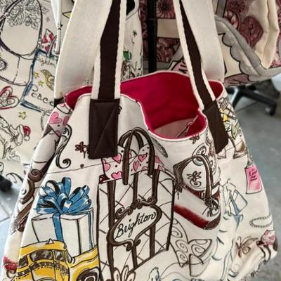 Lot (3) Brighton Tote Bags