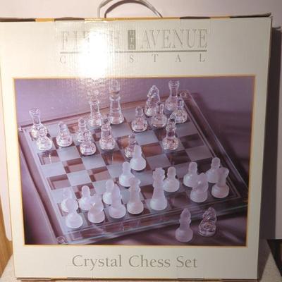 Fifth Avenue Crystal Chess Set
