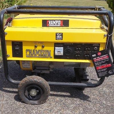 Champion Generator 6.5 HP