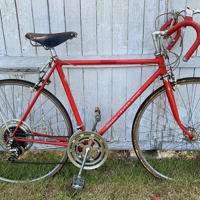 Vintage Red Schwinn Super Sport Varsity Men's Bicycles