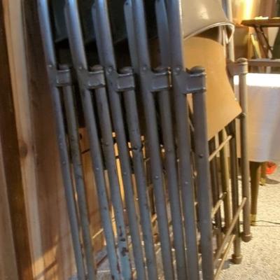 American Seating 6 Folding Chairs 